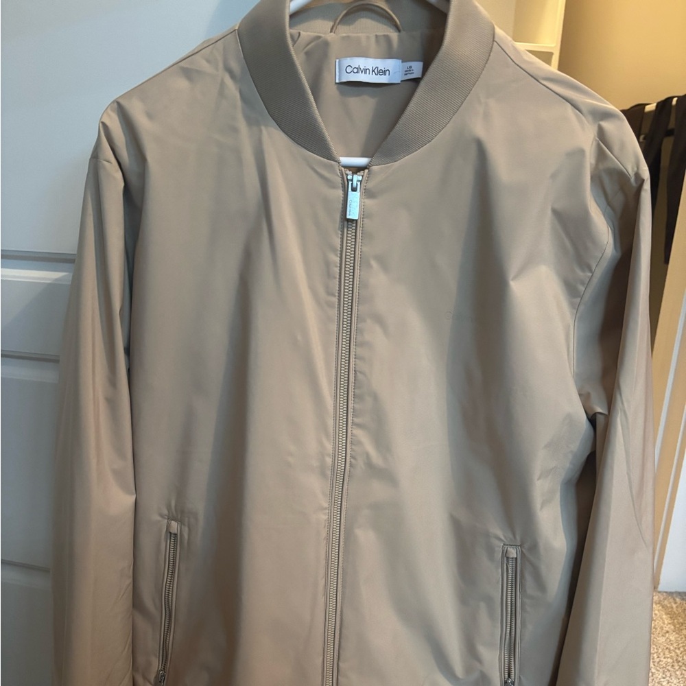 Bomber Jacket - Calvin Klein - Tan